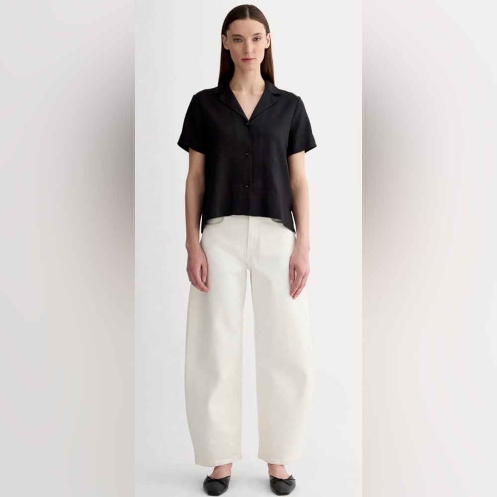 Everlane THE NOTCH SHIRT IN LINEN